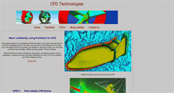 Desktop Screenshot of cfd-technologies.co.uk