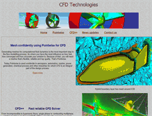 Tablet Screenshot of cfd-technologies.co.uk